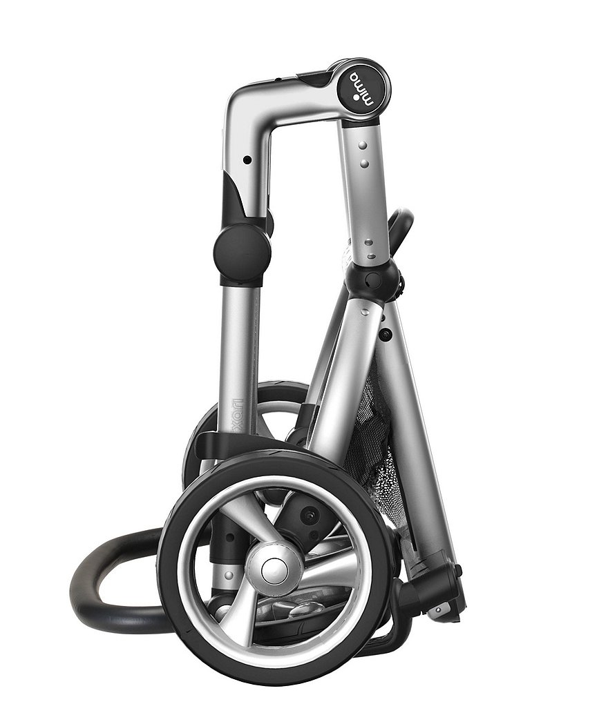 Mima Xari Stroller - Aluminum Chassis with Snow White Reversible Seat and Carrycot