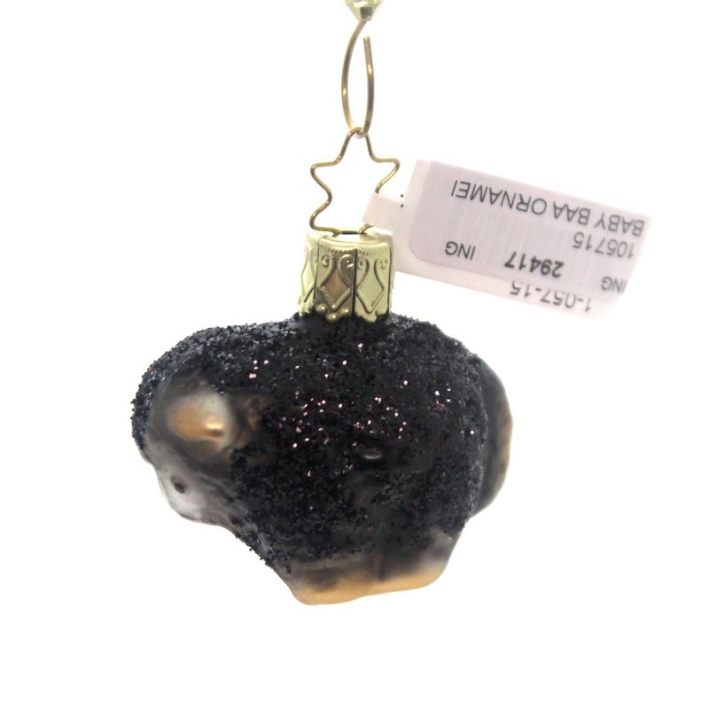 Inge Glas Baby Baa Ornament Black Sheep  -  Tree Ornaments