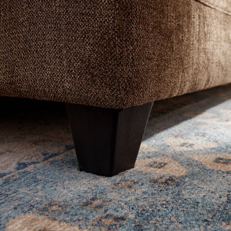 Langston Sectional Brown - True Seating