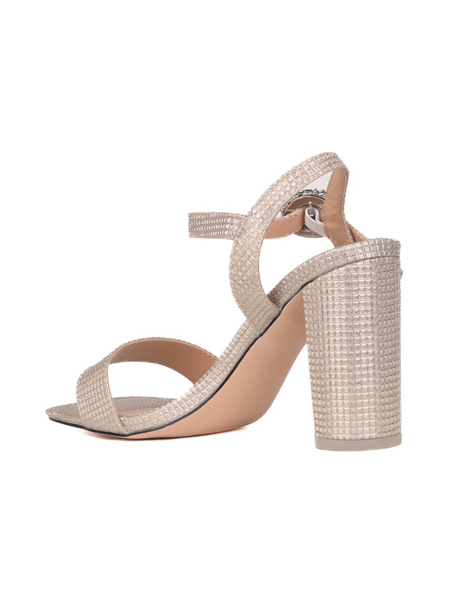 Ronnie Grey Women's Golden Ankle Strap Sandals