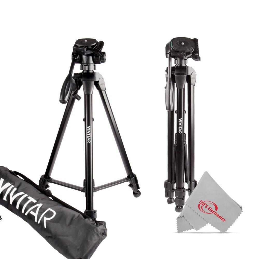 Vivitar VPT3662 62-Inch Tripod (Black)