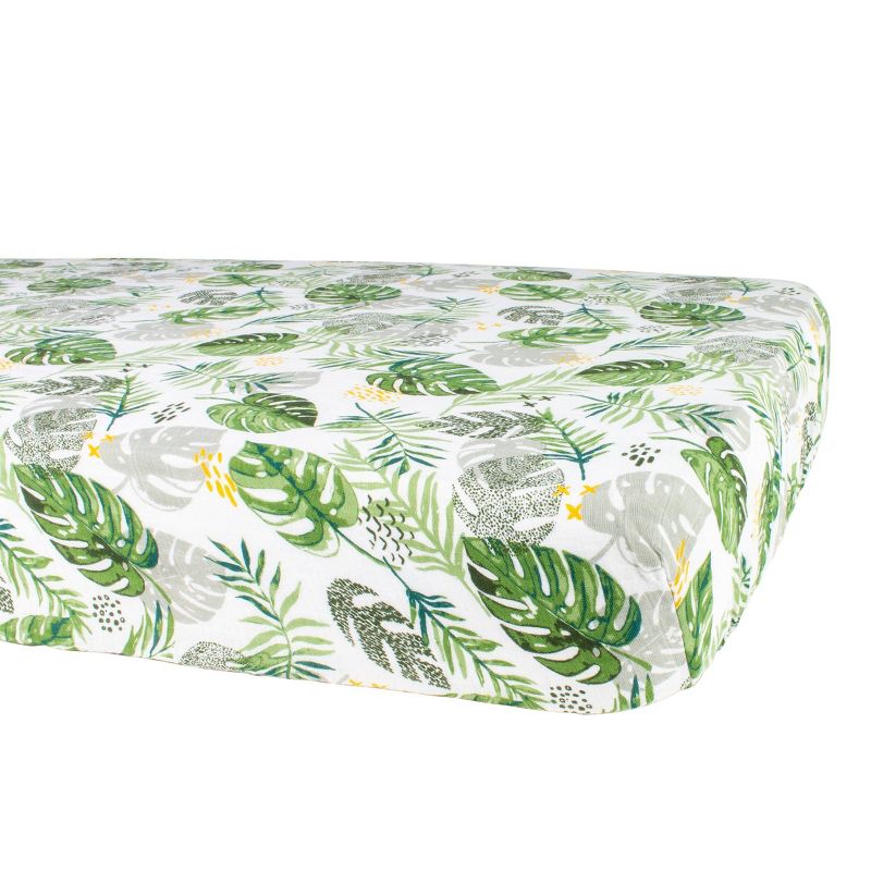 Bebe au Lait Muslin Crib Sheet Rainforest