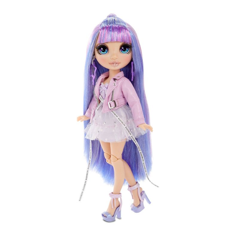 Rainbow High Violet Willow – Purple Fashion Doll with 2 Outfits