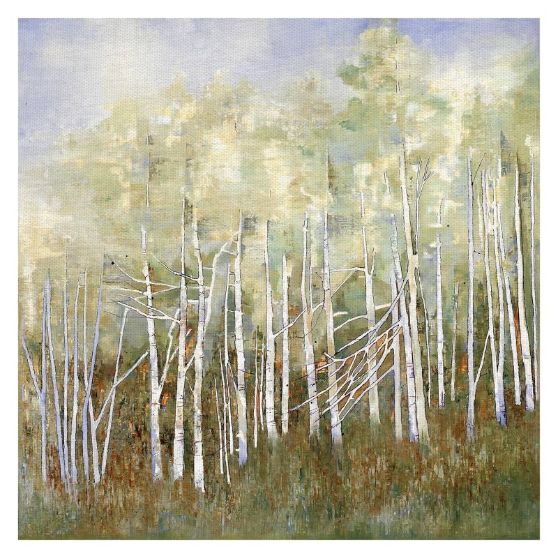 35" x 35" Necessary Change, Summer Art on Canvas - Fine Art Canvas