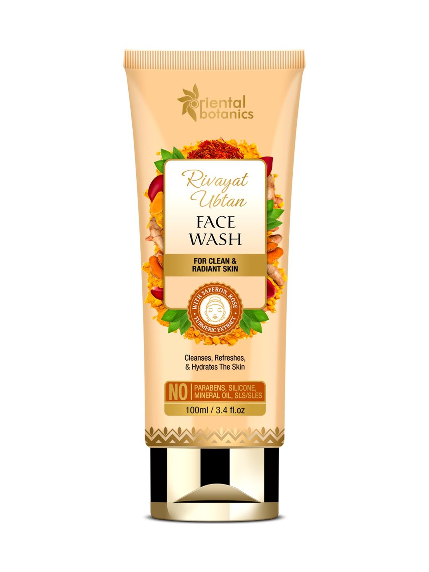 Oriental Botanics Rivayat Ubtan Face Wash - 100 ml