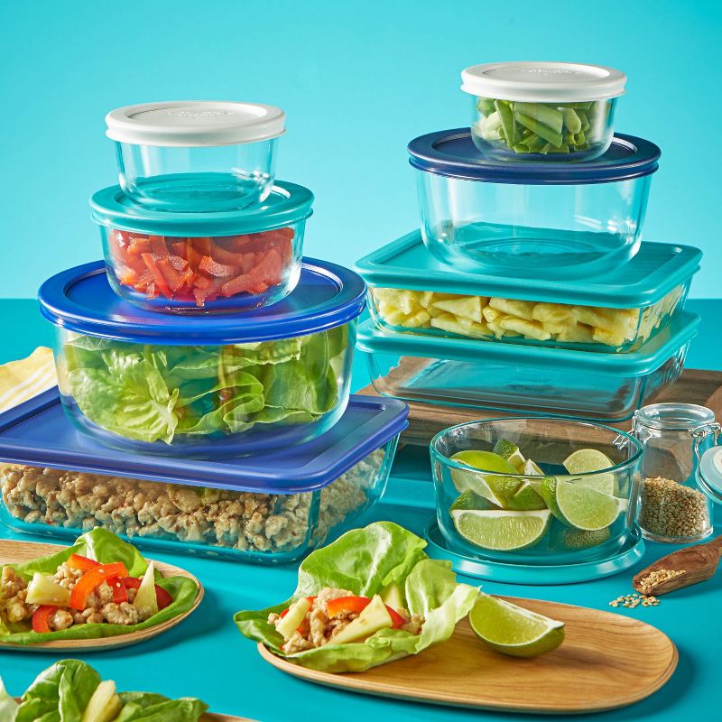 Pyrex 18pc Glass Storage Set