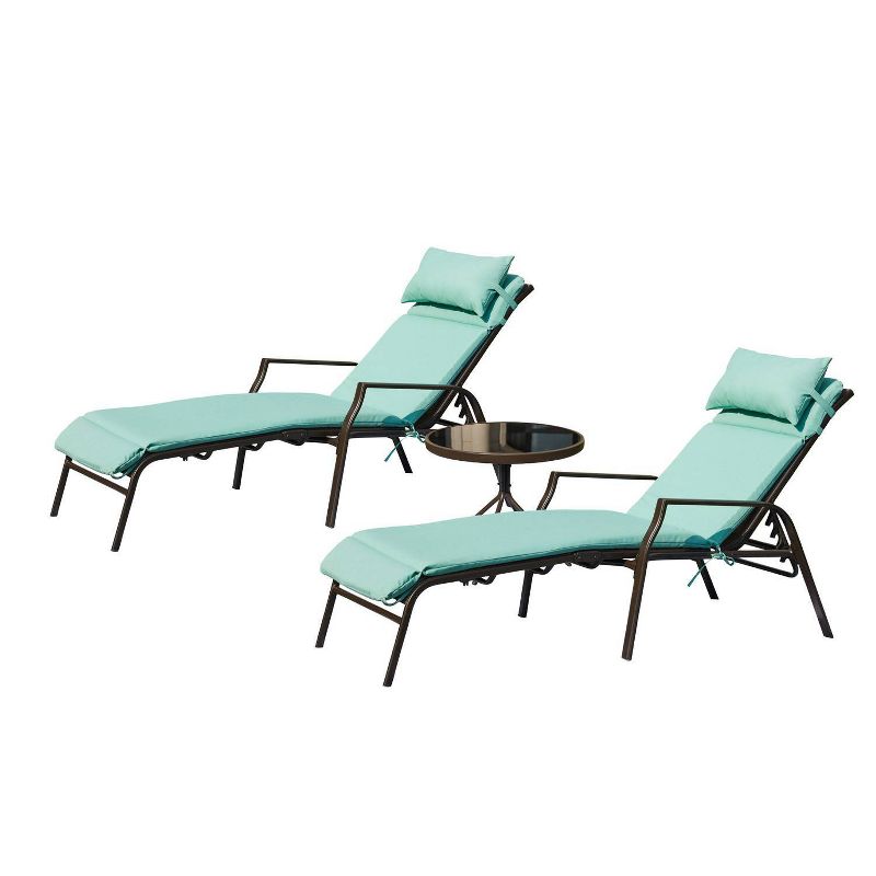 3pc Lounge Patio Set - Patio Festival