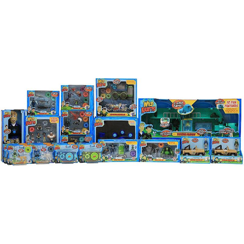 Jazwares Wild Kratts Creature Power Action Figure Toys - Cheetah Power, Set of 2