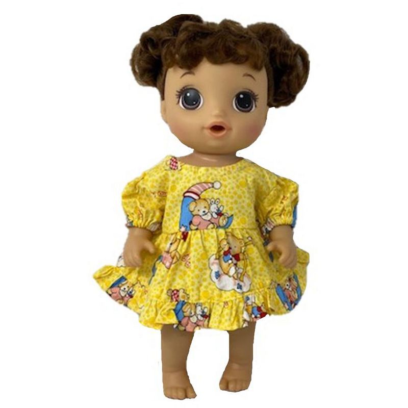 JC Toys Lil' Cutesies Twins 8.5" All Vinyl Baby Doll with Stroller