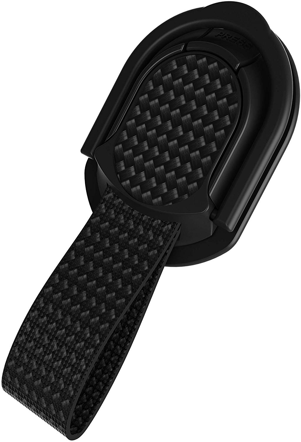 Ghostek Loop Phone Ring Holder Strap with Stand and Smartphone Car Holder Magnet Cute iPhone Grips for Women Perfect for Taking Selfies Removable for Wireless Charging Compatible - (Floral Fuchsia)