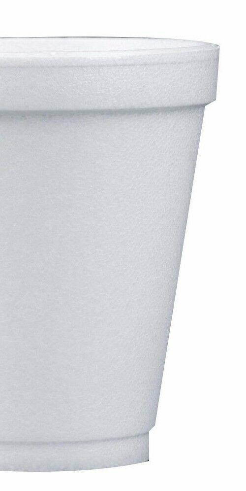 Dart 8J8, 8Oz White Foam Cup, 1000/Cs