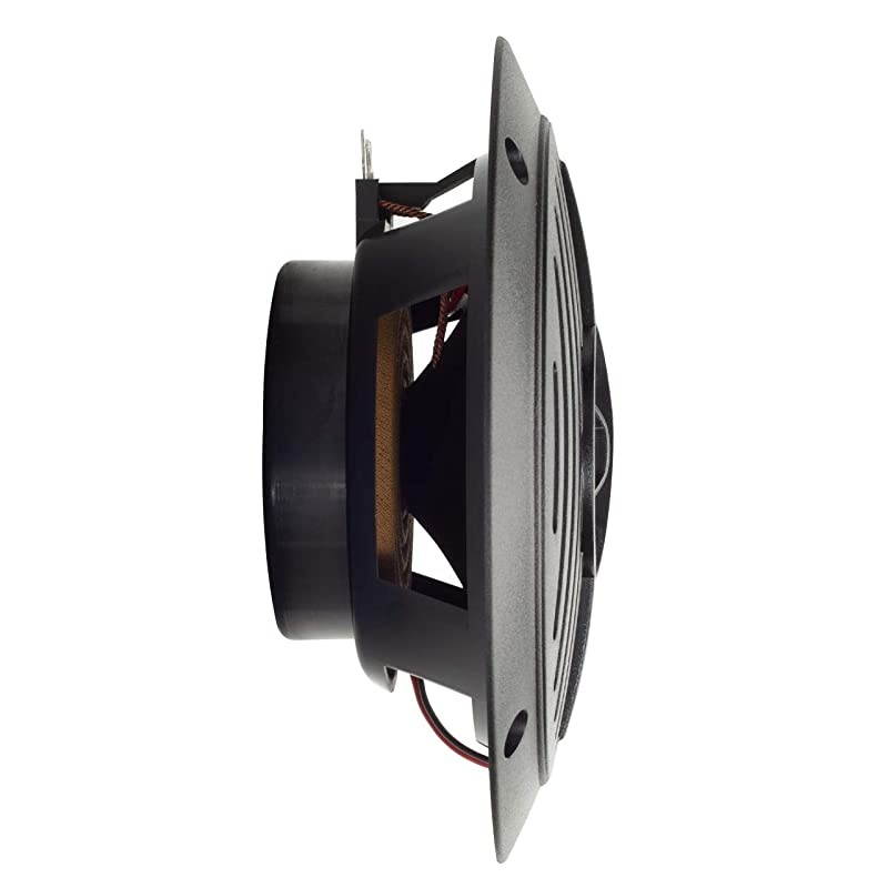 WR4B-LED 5 INCH Water Resistant Dual Cone Speaker with Blue LED Lights (Sold AS A Pair)