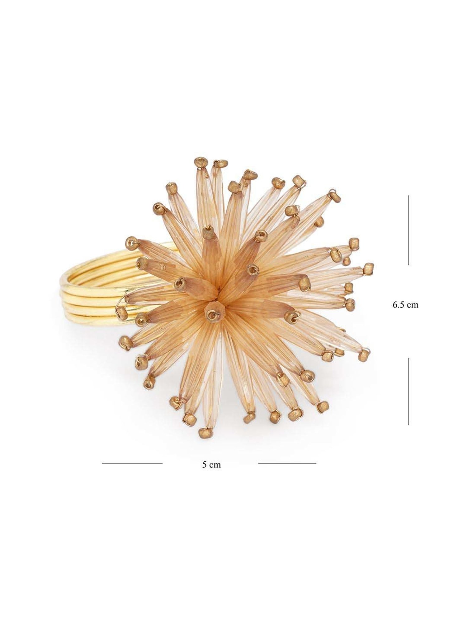 ExclusiveLane The Dancing Peacock Brown Sheesham Wood Napkin Holder - Set of 1