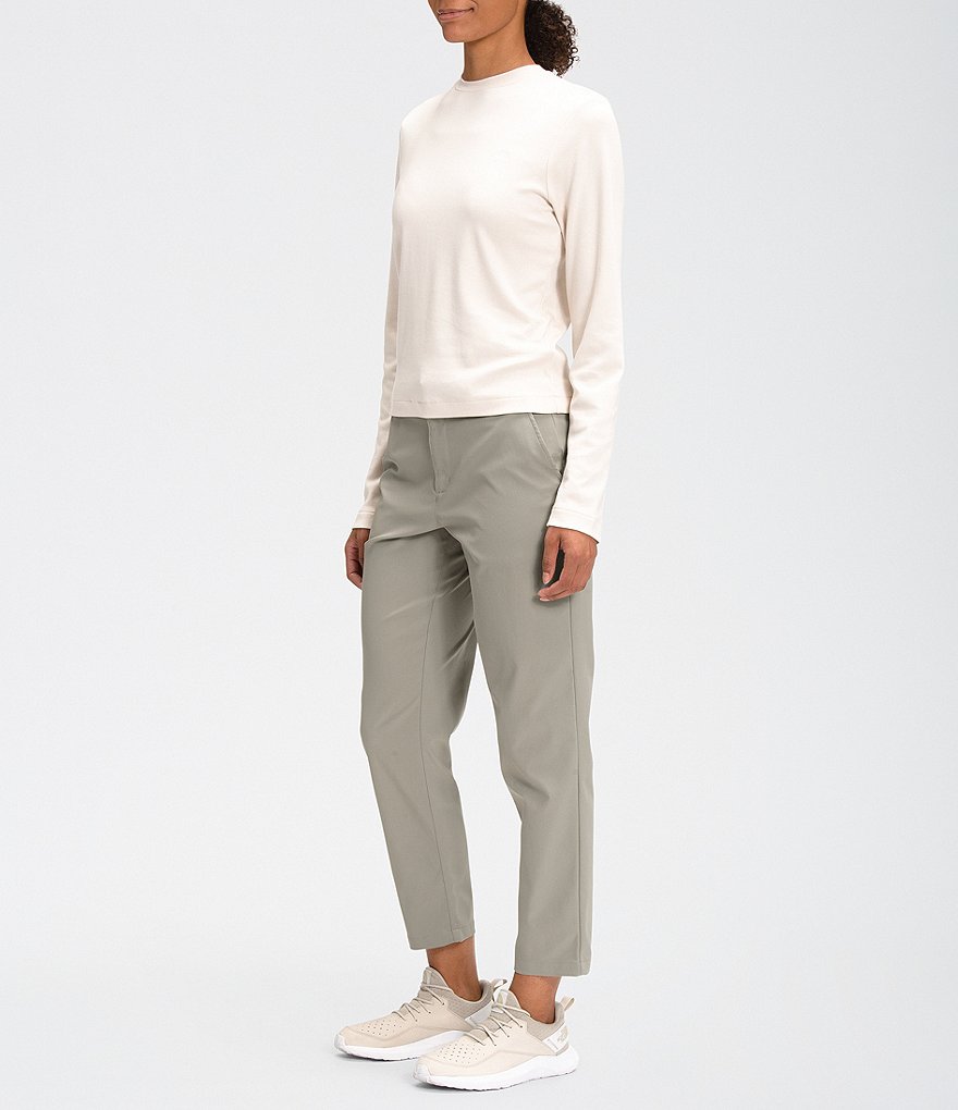 Columbia Anytime Outdoor&trade; Straight Leg Cropped Capri Drawstring Pants