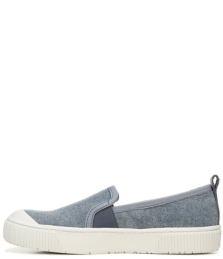 Zodiac Ciara Denim Fabric Slip-On Sneakers