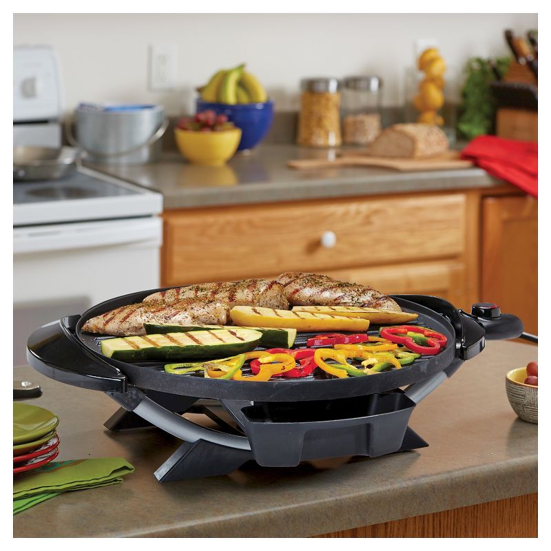 George Foreman 15 Serving Indoor/Outdoor Electric Grill - Silver GFO240S