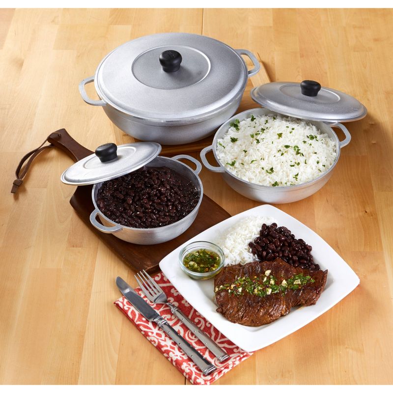 IMUSA 3pc Cast Aluminum Caldero Set