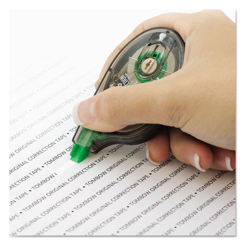 Tombow MONO Correction Tape 1/6" x 394" White Tape 10/Pack 68720