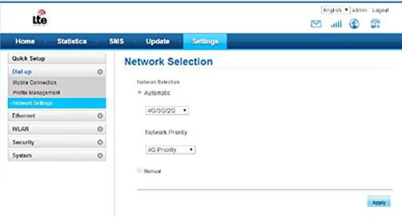 KuWFi 4G LTE CPE Wireless WiFi Internet Router 300Mbps Unlocked with SIM Card Slot with 4pcs Antenna for CA/USA/MX and a Few Central American Countries Not for Verizon SIM Card (LC111-L)