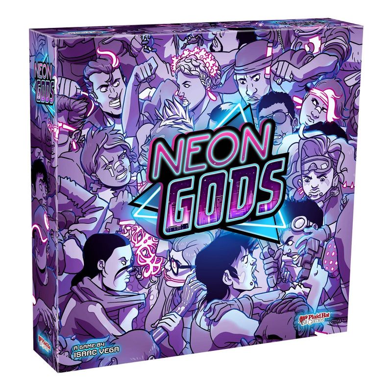 Plaid Hat Neon Gods Board Game