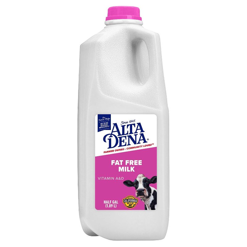Alta Dena Skim Milk - 0.5gal