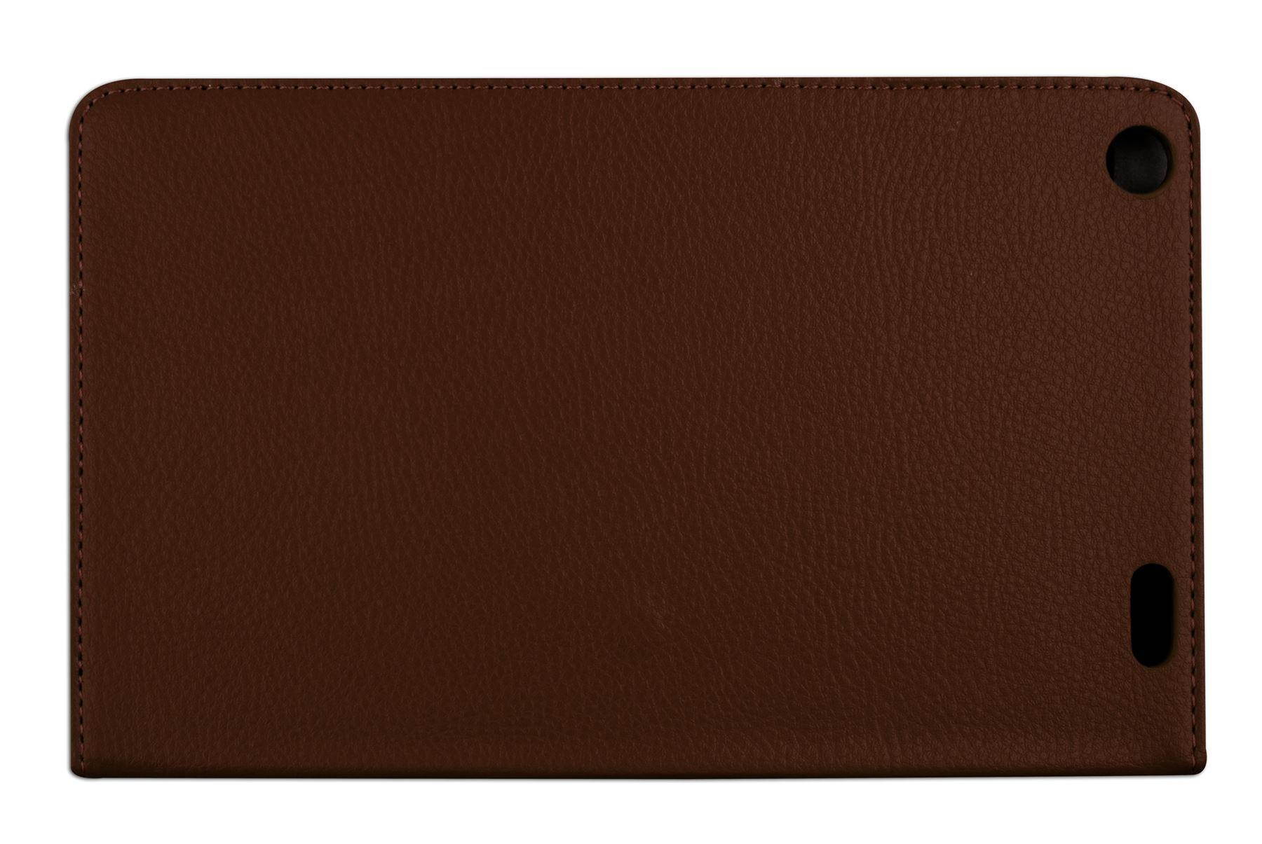 Hellfire Trading Magnetic PU Leather Case Cover for Lenovo IdeaTab Miix 2 8" - Hot Pink