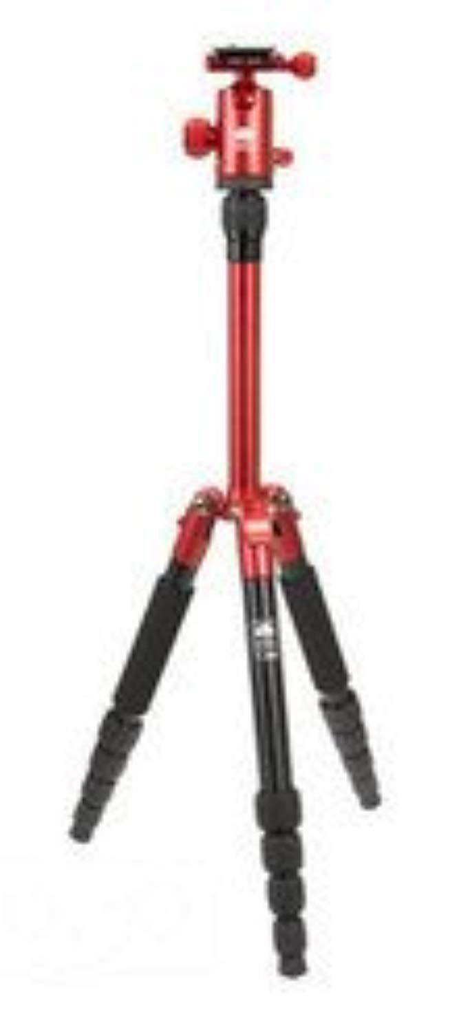 sirui t-005x 54.5 aluminum alloy tripod with c-10x ball head & case (red)