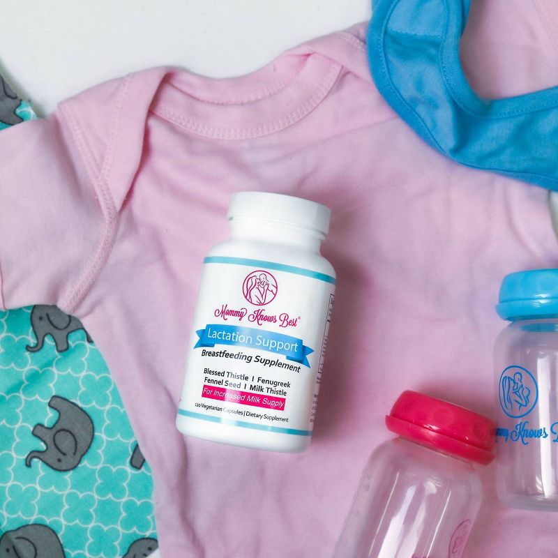 Mommy Knows Best Lactation Supplement - 120ct