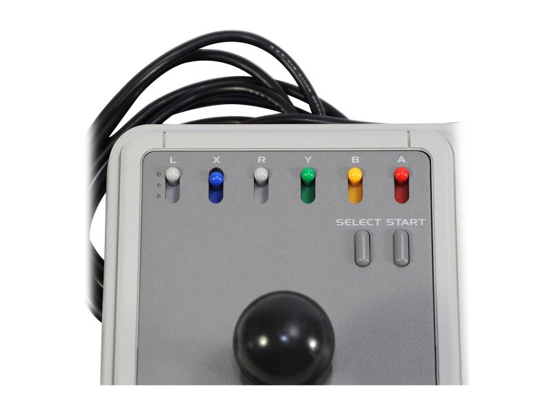 Emio The Edge Super Joystick for SNES Classic, NES Classic, Wii U, PC  White