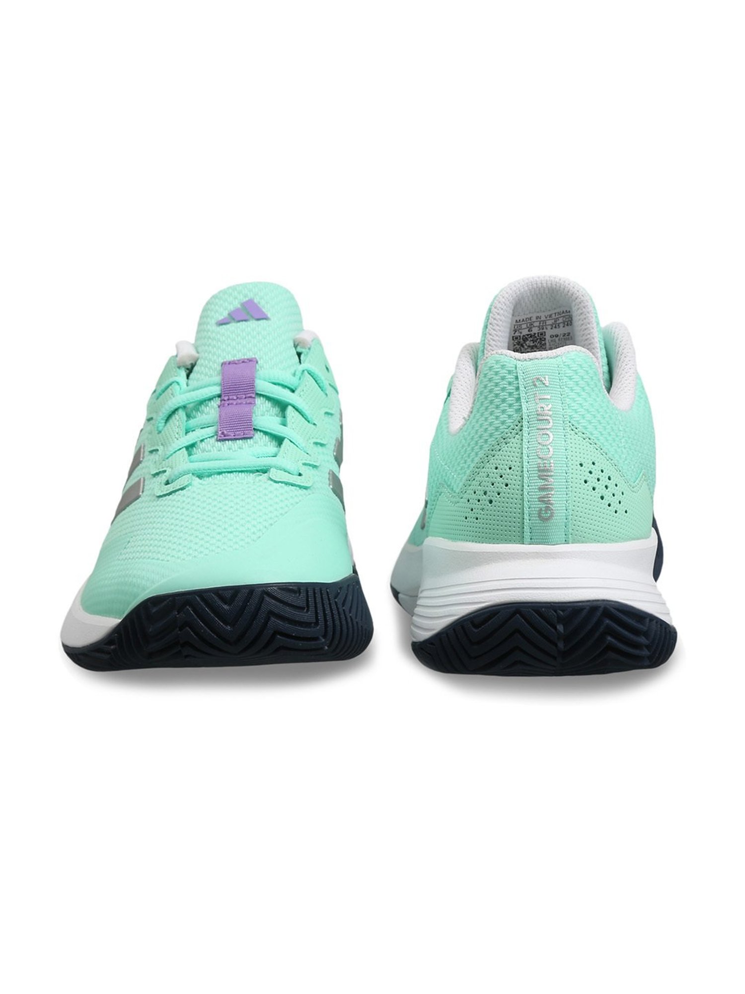 Adidas Women's GameCourt 2 W Green Tennis Shoes