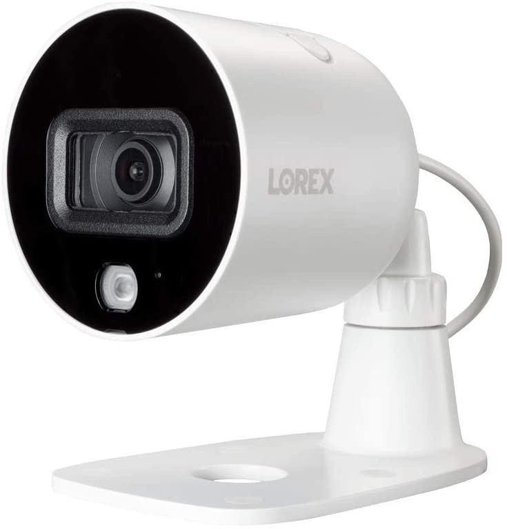 Lorex 1080p HD Smart Indoor/Outdoor Wi-Fi Security Camera with 32GB, Smart Deterrence, and Color Night Vision
