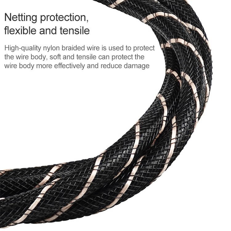 3m EMK OD6.0mm Square Port to Round Port Set-top Box Digital Audio Optical Fiber Connecting Cable