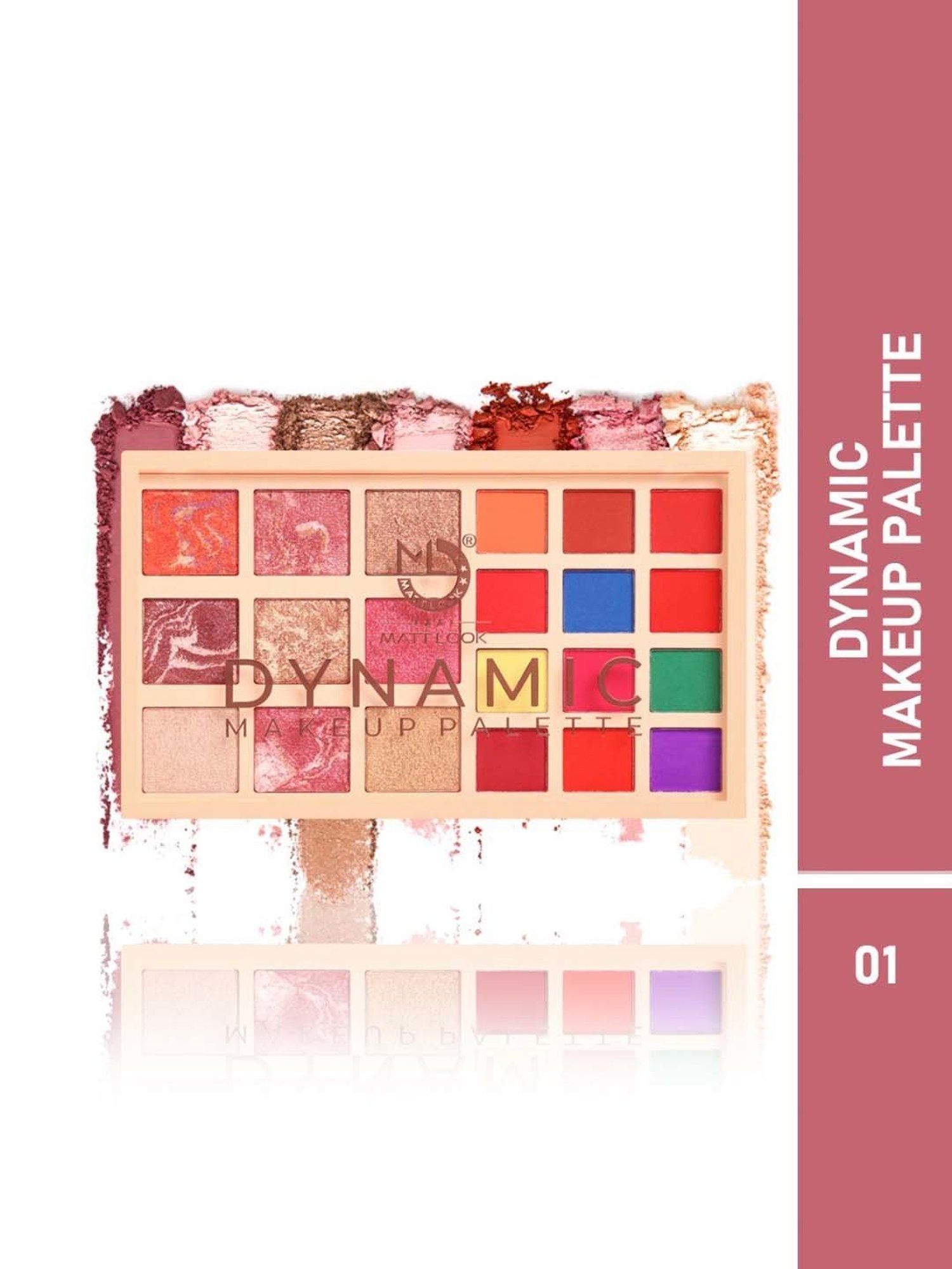 Matt Look Dynamic Makeup Palette 01 - 23 gm