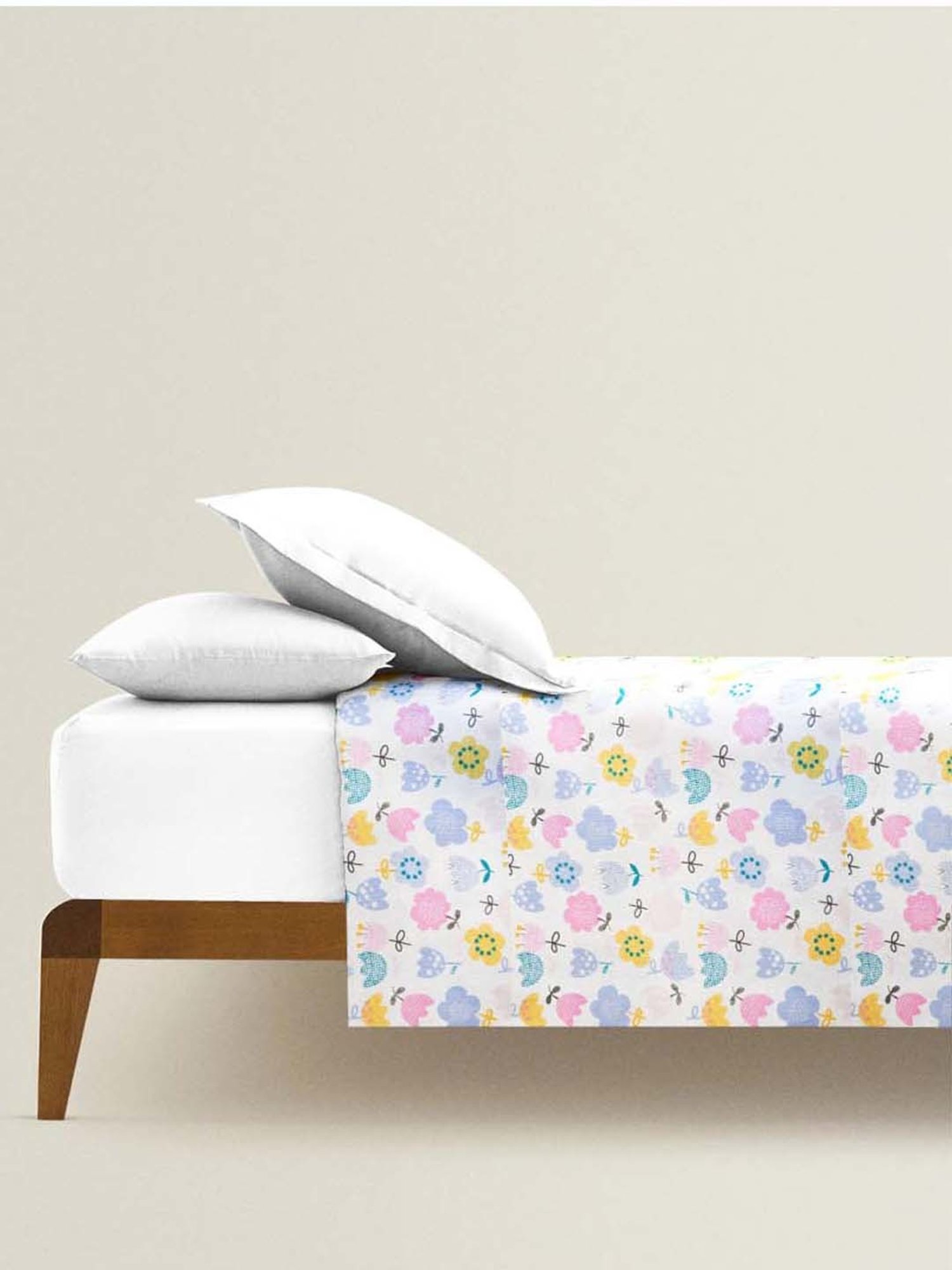The Baby Atelier Whimsical Organic Junior Queen Bed Cover