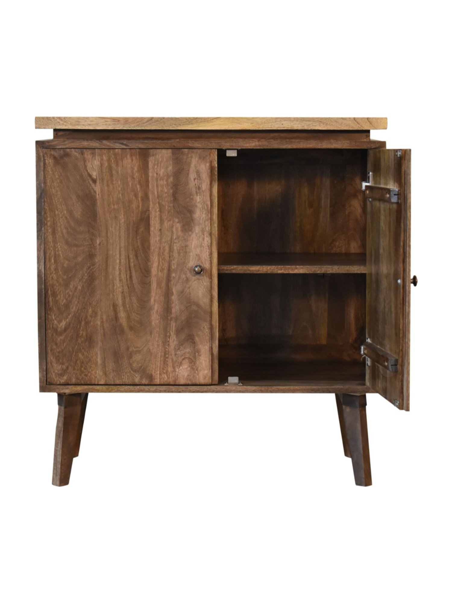 Artisan Furniture Platform Brown Wood Cabinet