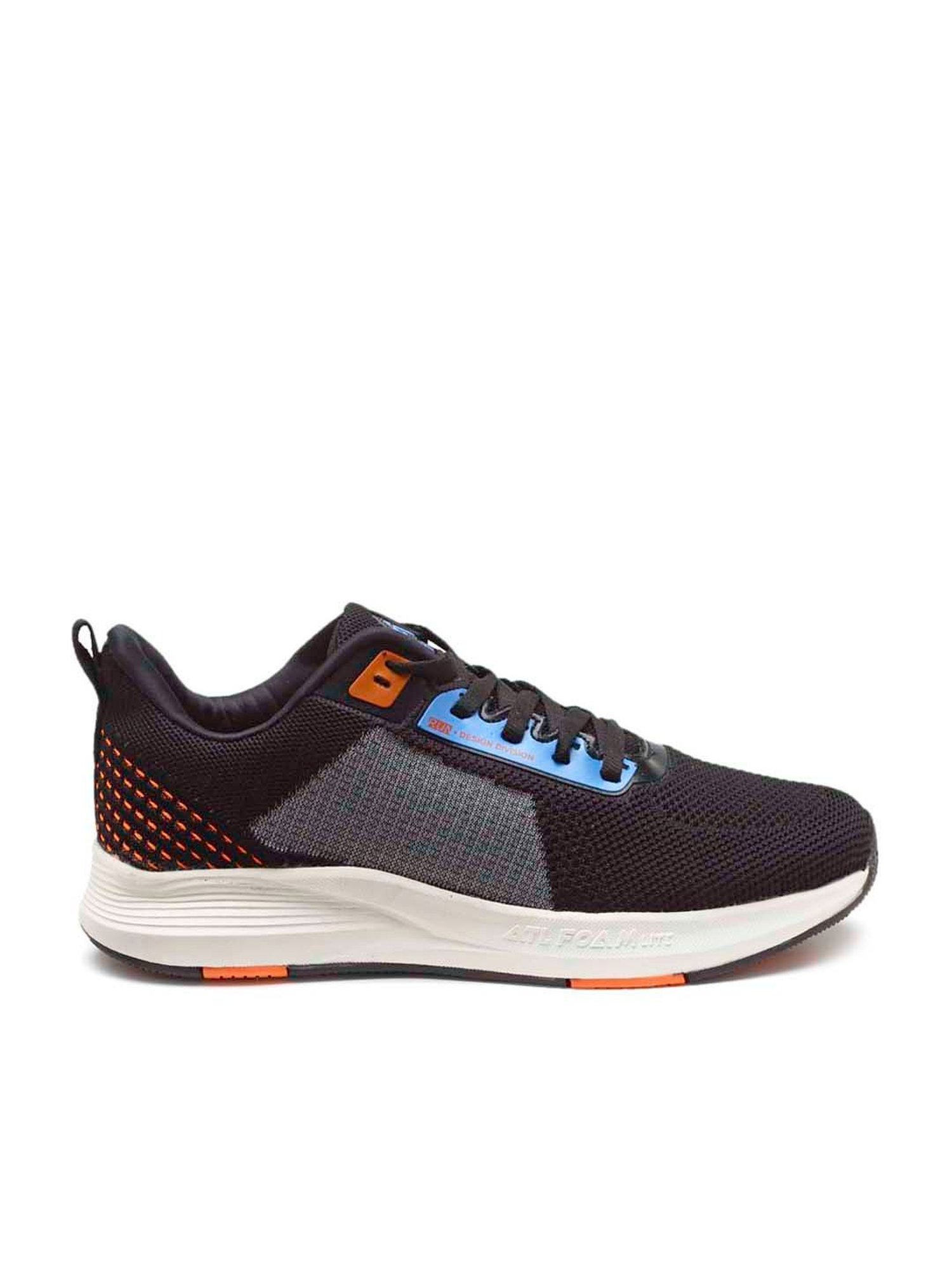 Action Men's Black Running Shoes