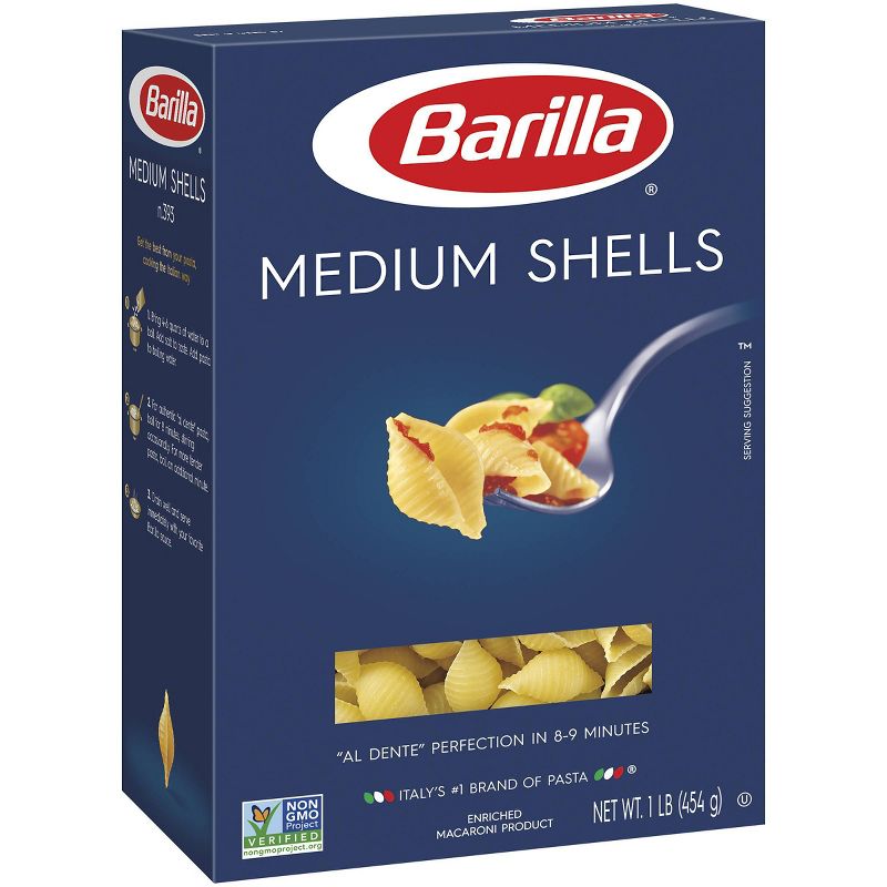 Barilla Medium Shells Pasta - 16oz