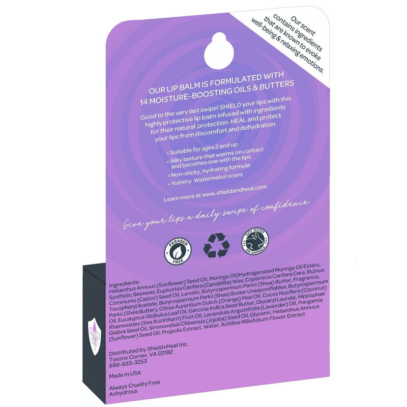 Shield+Heal Botanical Lip Balm - 2pk/0.30oz
