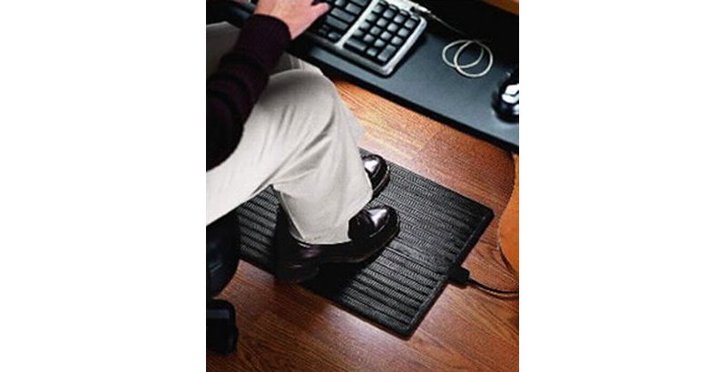 Indus Tool Electric Foot Warmer Mat Black 90W FW