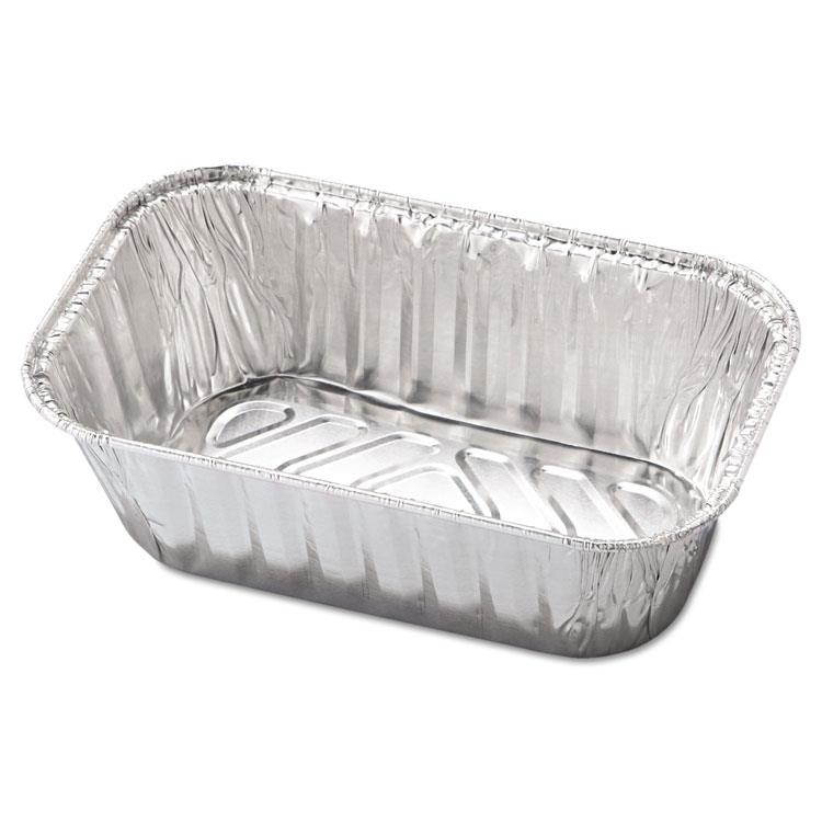 Handi-foil 31730 Aluminum Baking Pan, #1 Loaf, 5 23/32 x 3 5/16 x 2 1/32, 200/Carton, 1 Carton