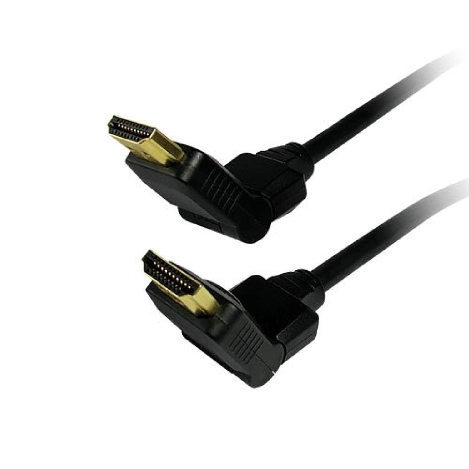 comprehensive cable hd-hd-6est/sw standard series hdmi high speed swivel cable (6 feet)