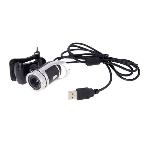USB 2.0 50 Megapixel HD Camera Web Cam 360 Degree with MIC Clip-on for Desktop Skype Computer PC Laptop