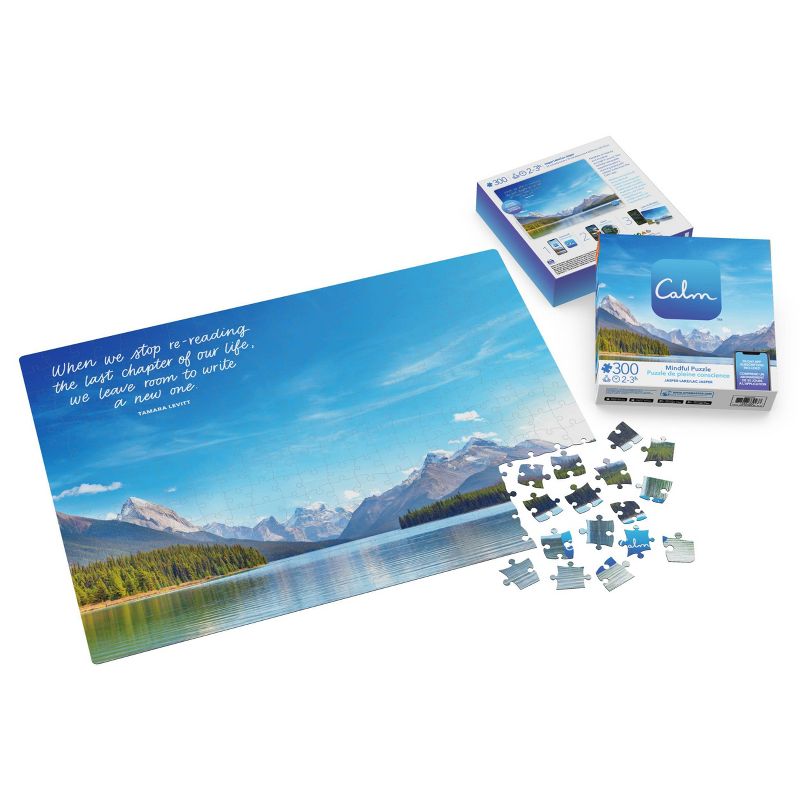 Spin Master Calm App: Jasper Lake Jigsaw Puzzle - 300pc