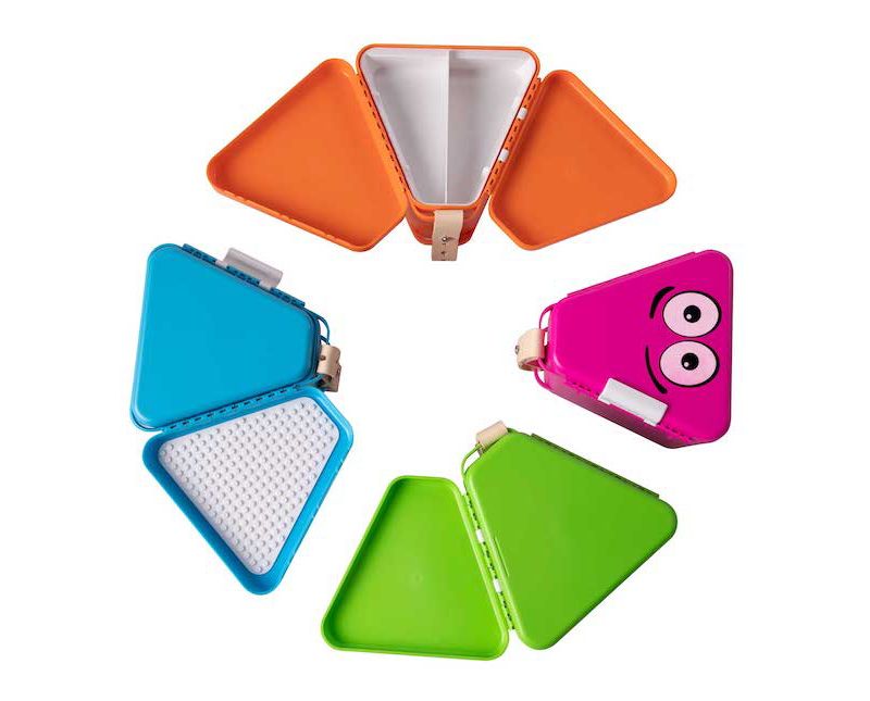  Fat Brain Toys Teebee - Play & Store Toy Box - Magenta FA196-9