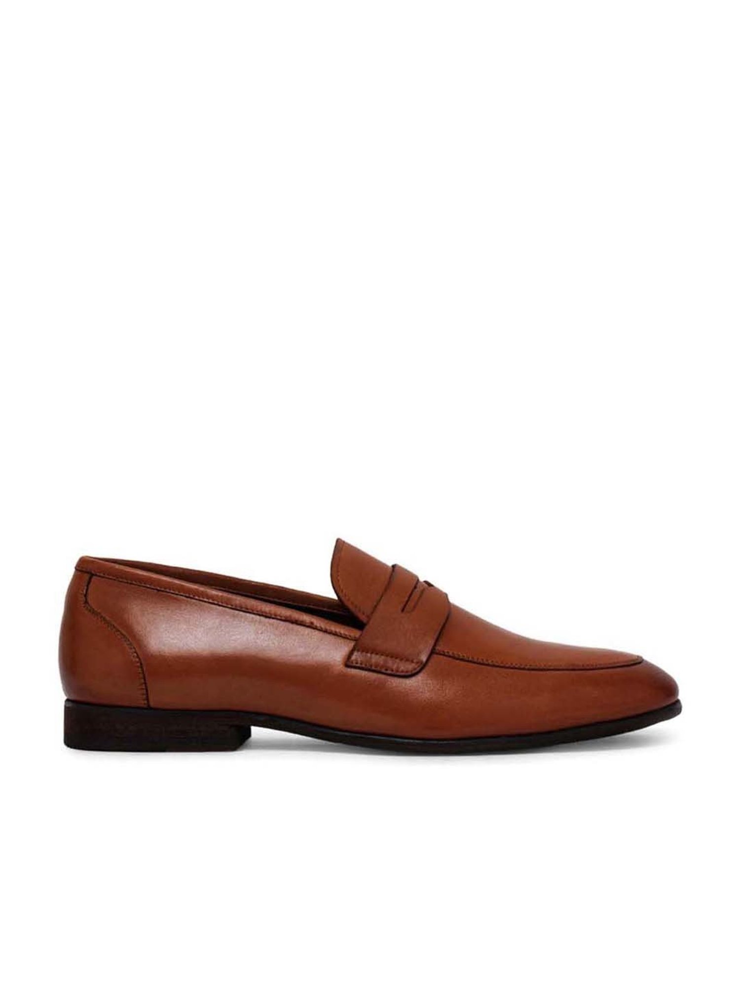 Ezok Men's Tan Casual Loafers