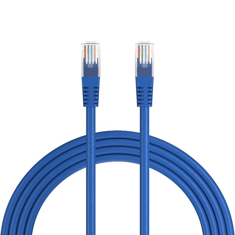 NXT Technologies NX29769 25' CAT-5e Cable, Blue 
