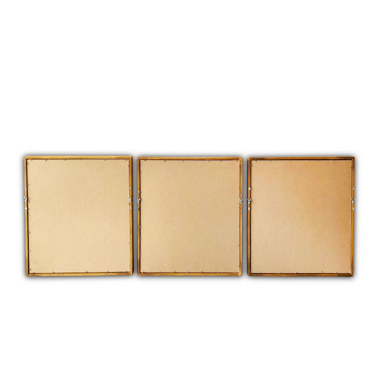 (Set of 3) 20" x 20" Dragonflies Wood Framed Wall Canvas - Gallery 57