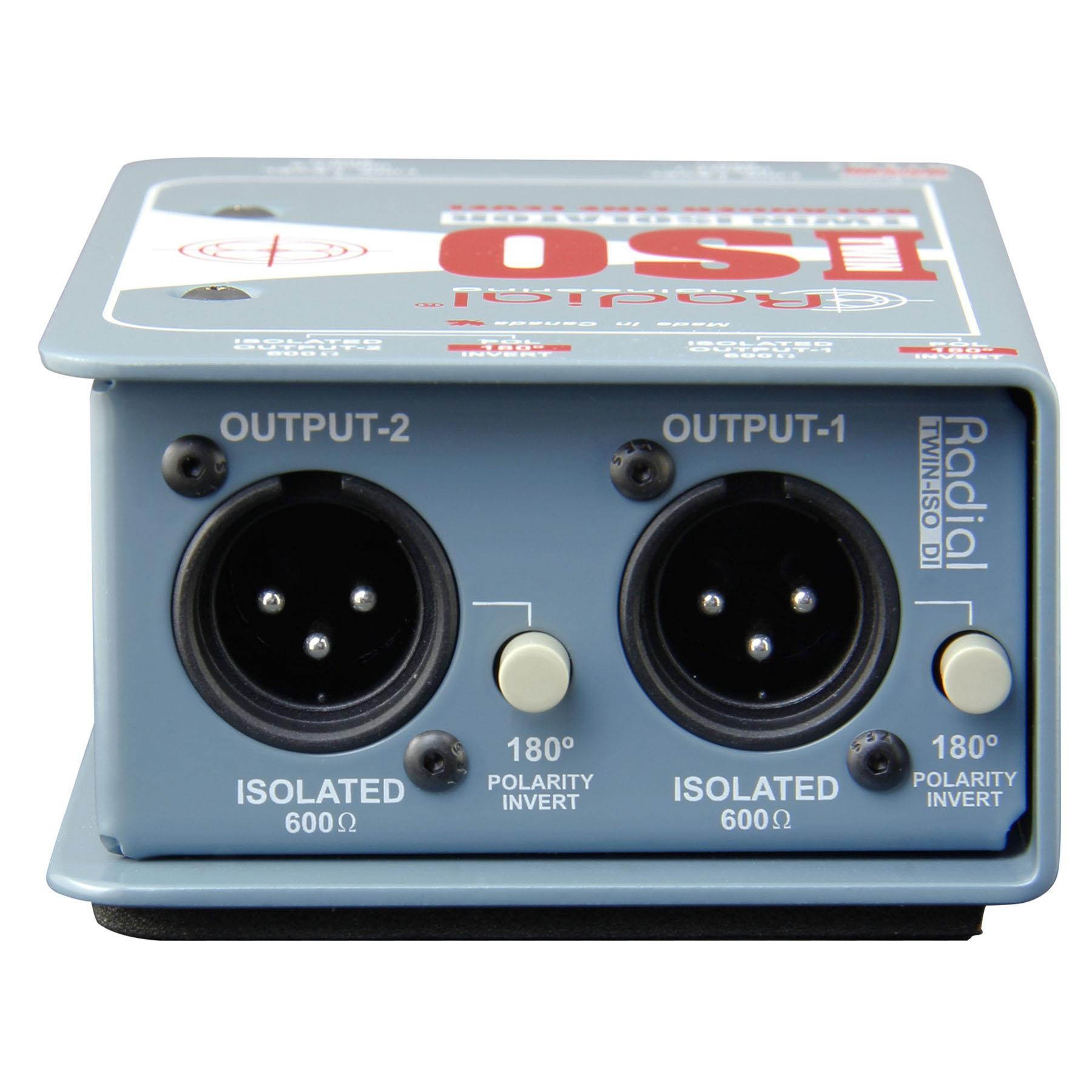 Radial Engineering TWIN ISO Passive Line-Level Isolator