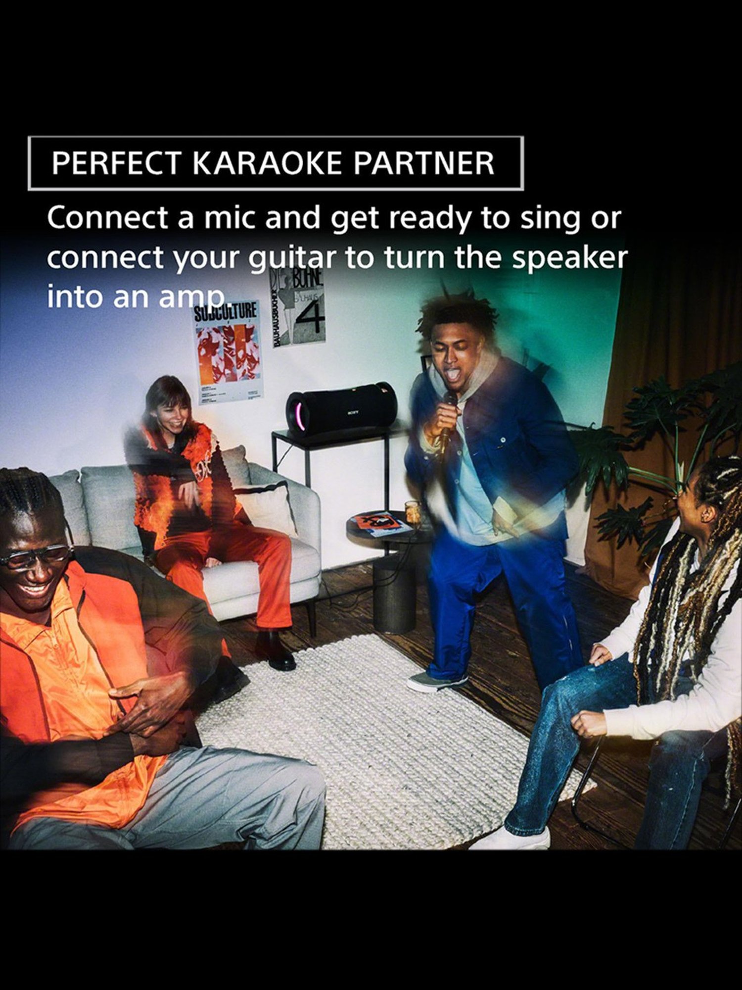 Sony New Launch ULT Field 7 Bluetooth Speaker with 30Hrs Battery (Black)