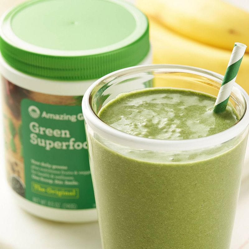Amazing Grass Green Superfood Vegan Powder - Original - 8.5oz